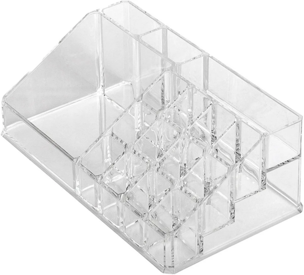 ORGANIZADOR DE MAQUILLAJE ACRILICO CON ESPEJO - Imagen 4