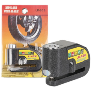 CANDADO DE MOTO CON ALARMA