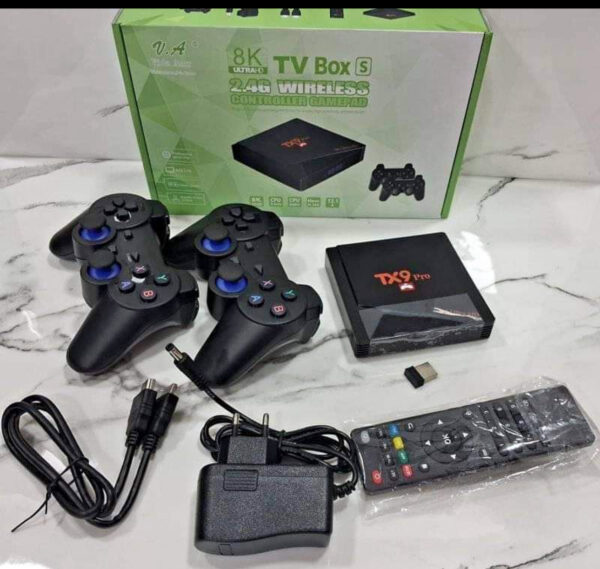 TV BOX + CONSOLA GAMER