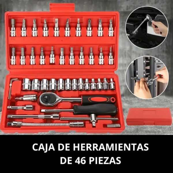 HERRAMIENTA  DE 46 PIEZAS - Imagen 7