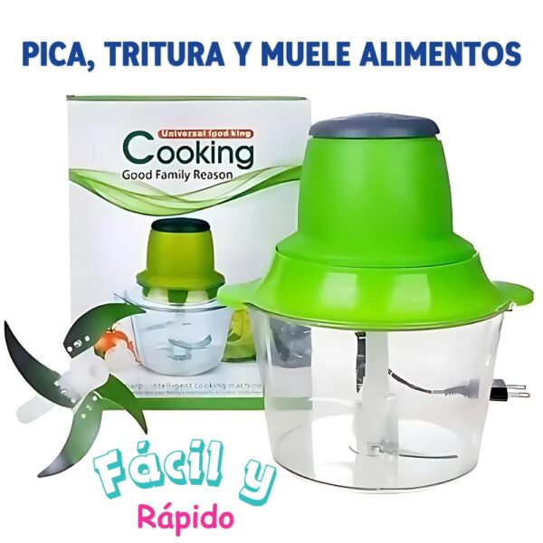 PICADORA DE VERDURAS Y CARNES ELÉCTRICA - Imagen 10