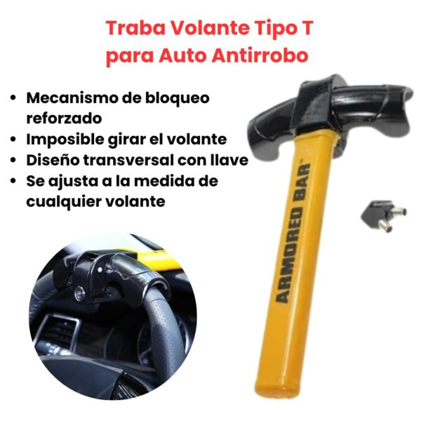 TRANCA VOLANTE TIPO T - Imagen 4