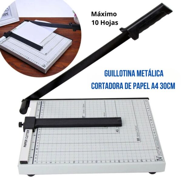 GUILLOTINA CORTA PAPEL A4 - Imagen 7