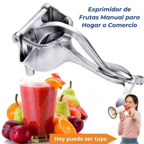 EXPRIMIDOR DE JUGO METALICO - Imagen 7
