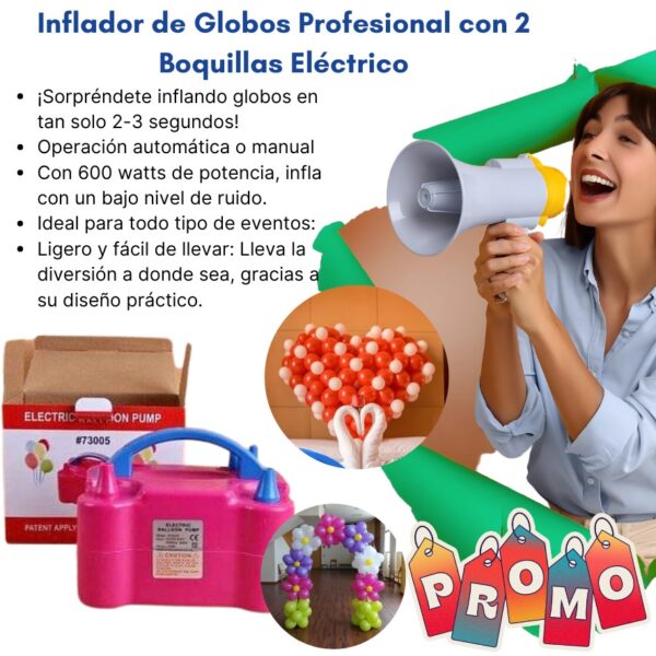 INFLADOR DE GLOBOS - Imagen 5