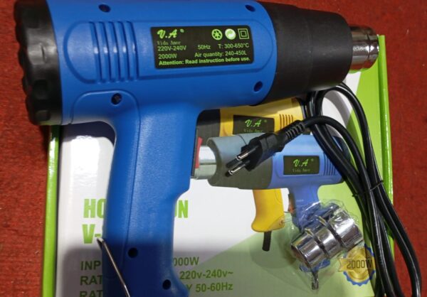 PISTOLA DE CALOR 2.000W - Imagen 3