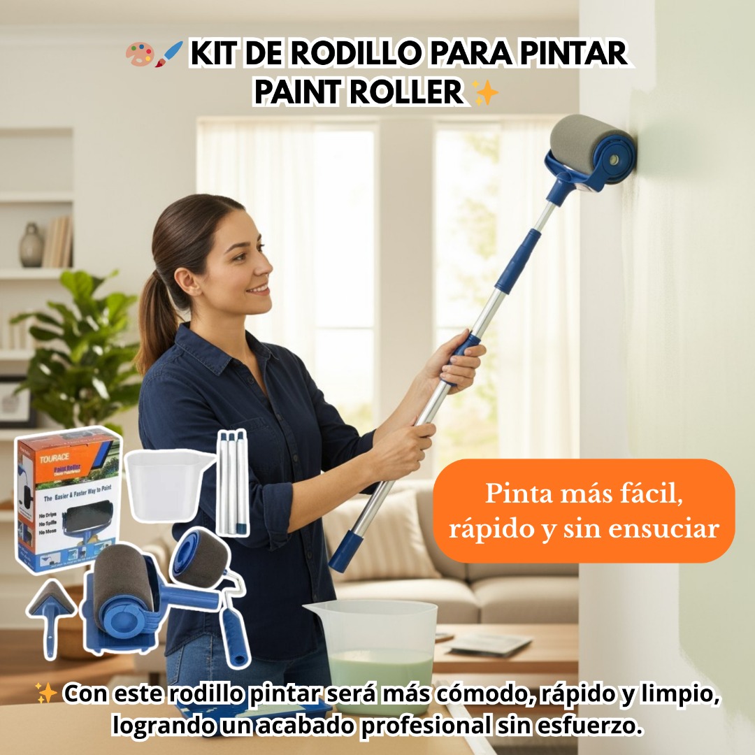 SET DE RODILLOS PINTA FÁCIL - Imagen 9