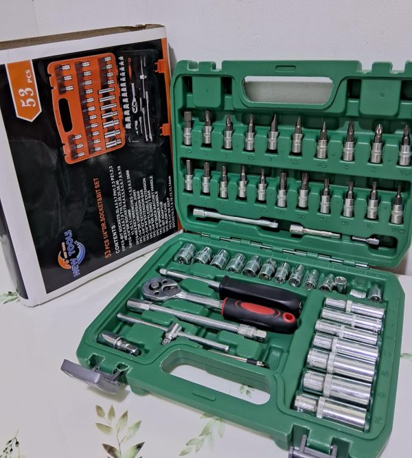 SET DE HERRAMIENTAS DE 53 PIEZAS