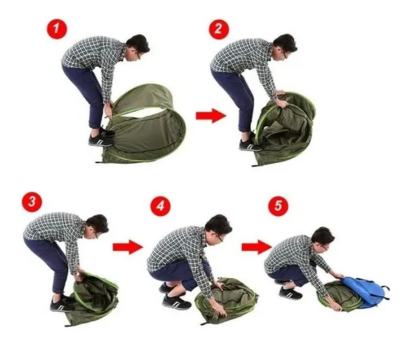 CARPA CAMPING PARA BAÑO QUIMICO - Imagen 5