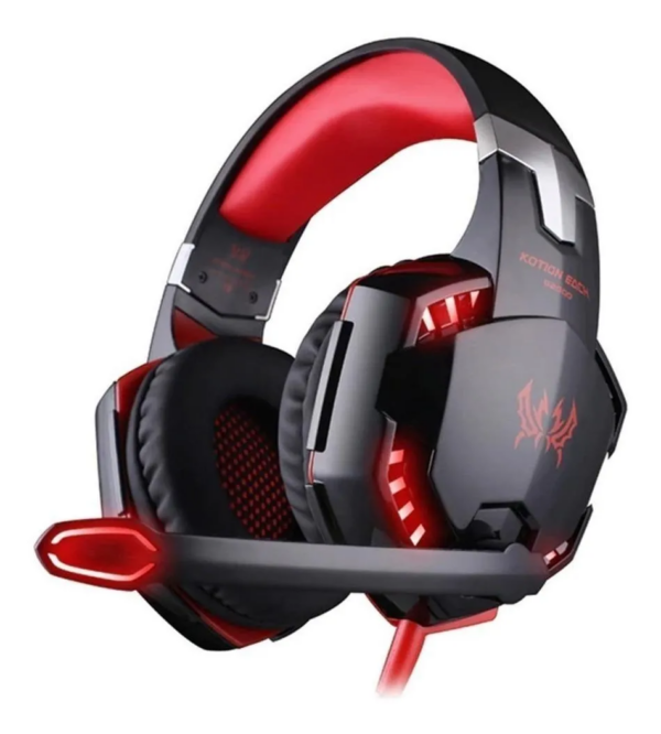 AUIDIFONOS GAMER CON LUCES