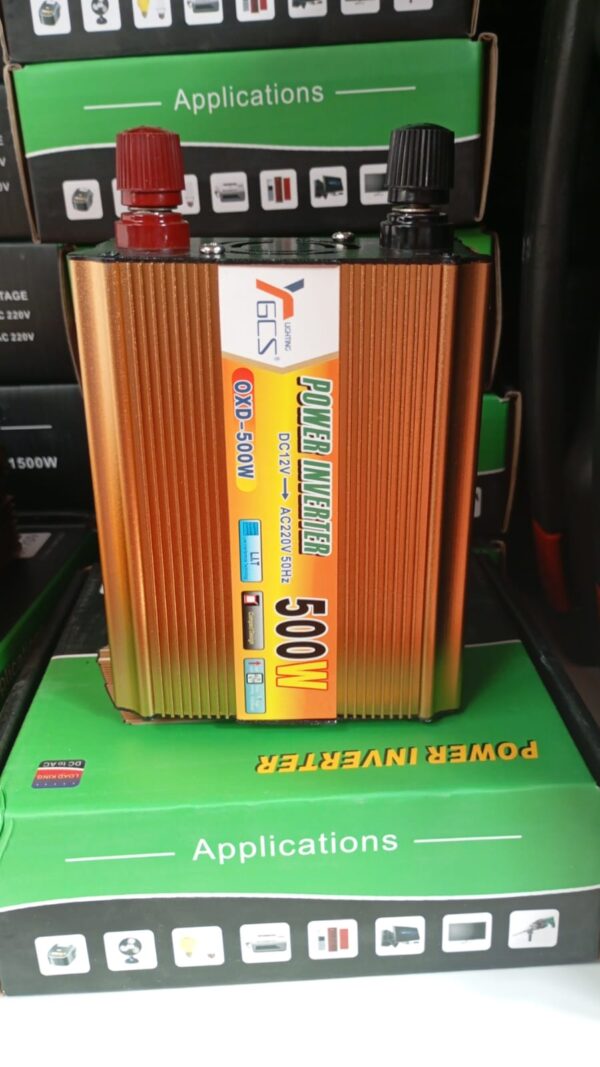 CONVERSOR INVERSOR  DE 500WATTS - Imagen 4