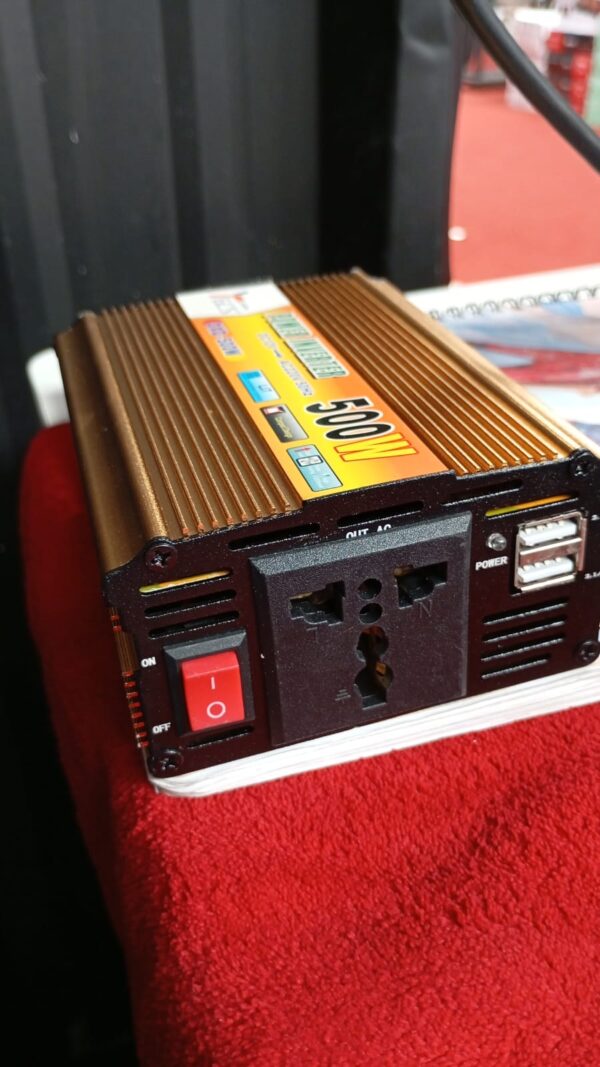 CONVERSOR INVERSOR  DE 500WATTS - Imagen 3
