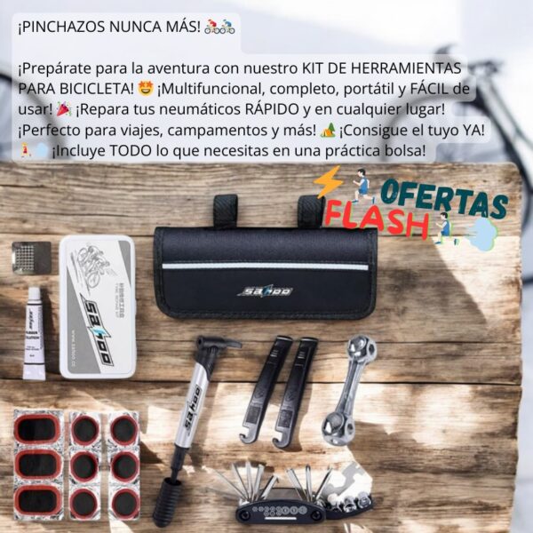 KIT PARA REPARAR BICICLETAS - Imagen 5