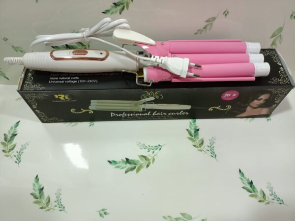 ONDULADOR  DE CABELLO ROSADO PROFESIONAL - Imagen 4