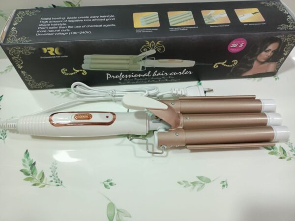 ONDULADOR  DE CABELLO ROSADO PROFESIONAL - Imagen 6