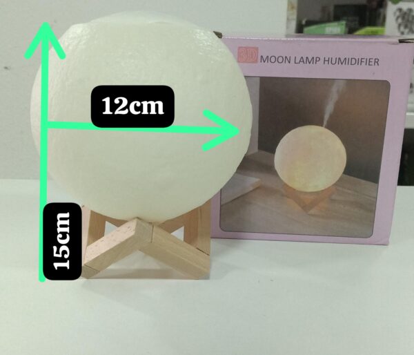 HUMIDIFICADOR Y LAMPARA MODELO LUNA - Imagen 3