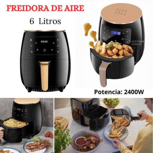 FREIDORA DE AIRE  DE 6 LITROS - Imagen 4