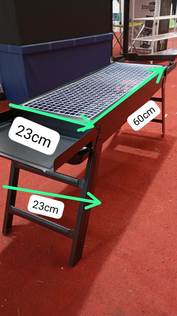 PARRILLERA A CARBON PLEGABLE - Imagen 5