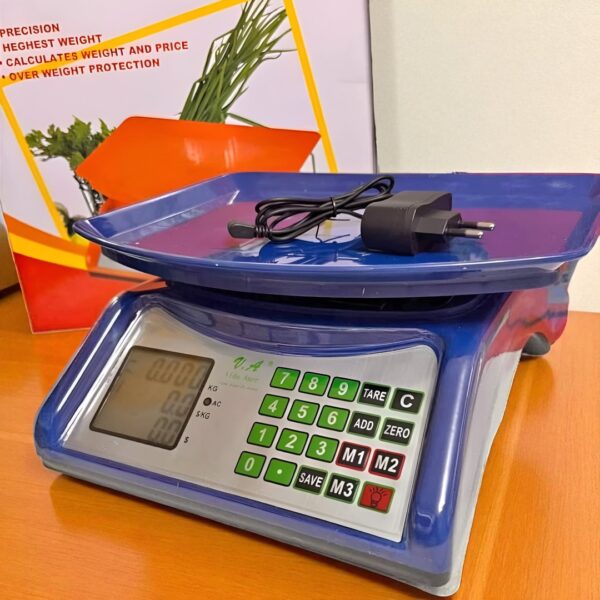BALANZA CON BANDEJA DE PLASTICO 40KG - Imagen 4