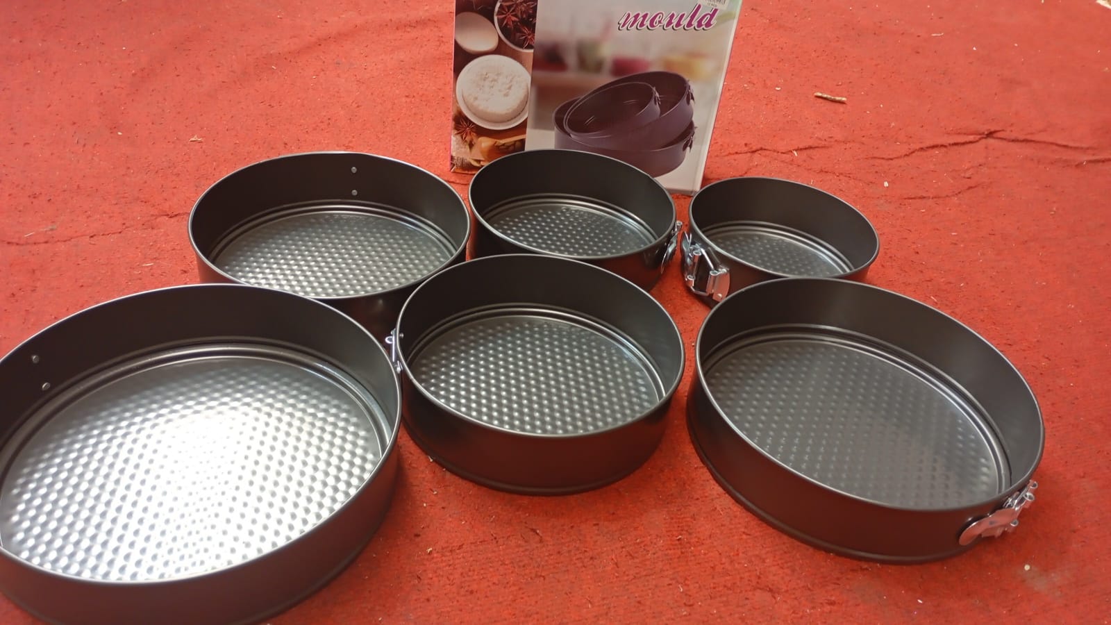 SET DE MOLDES 6 PIEZAS