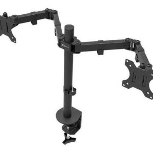 SOPORTE DE MESA PARA MONITOR DOBLE DE 15 " A 33"