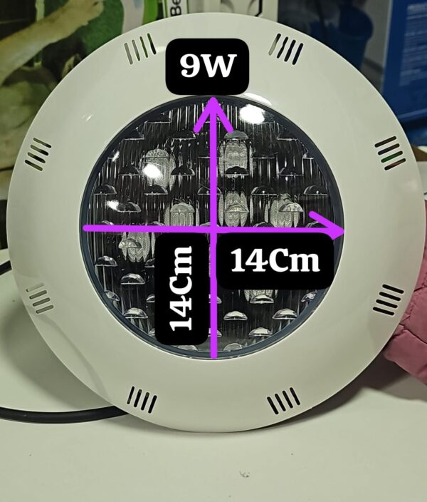 FOCO PARA PISCINA DE 9 WATTS - Imagen 4