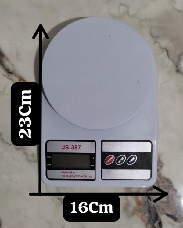 BALANZA DIGITAL GRAMERA DE 10 KG - Imagen 4