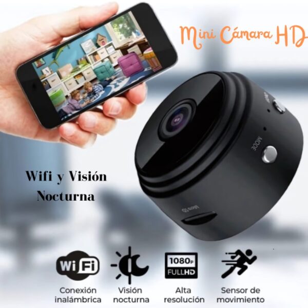 MINI CAMARA ESPIA OCULTA DE SEGURIDAD HD - Imagen 3
