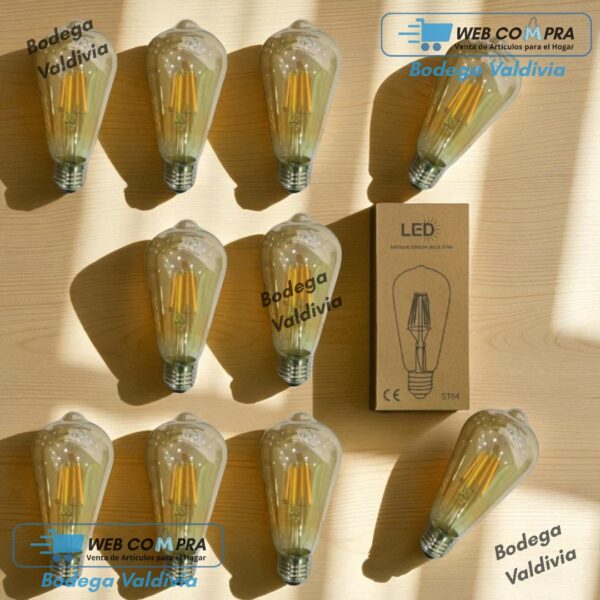 PACK DE 10 AMPOLLETA PARA GUIRNALDA DE 4 WATTS