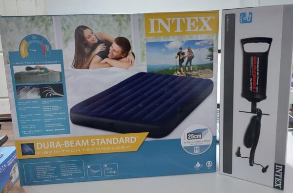 COLCHON INFLABLE CON INFLADOR PLAZA Y MEDIA - Imagen 4