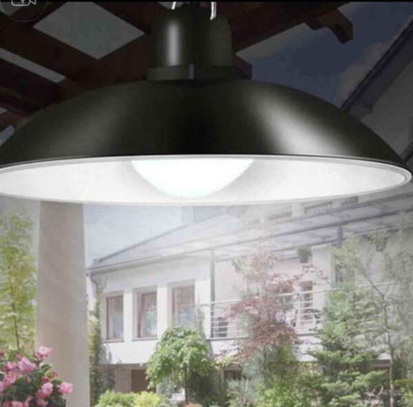 LAMPARA LED CON PANEL SOLAR SIMPLE - Imagen 2