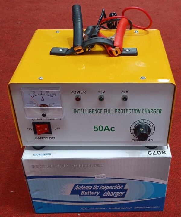 CARGADOR DE BATERIA DE 12 VA 24