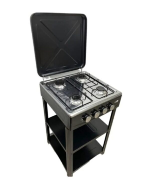 COCINA 4 HORNILLAS CON ESTANTE - Imagen 3
