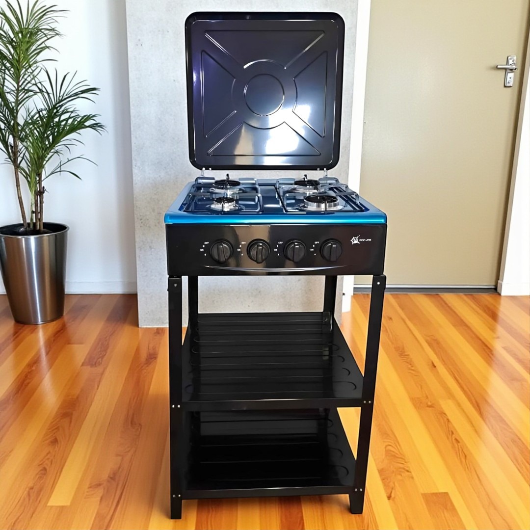 COCINA 4 HORNILLAS CON ESTANTE