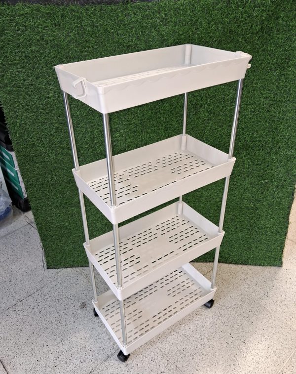 CARRITO ORGANIZADOR 4 NIVELES 40X22X89