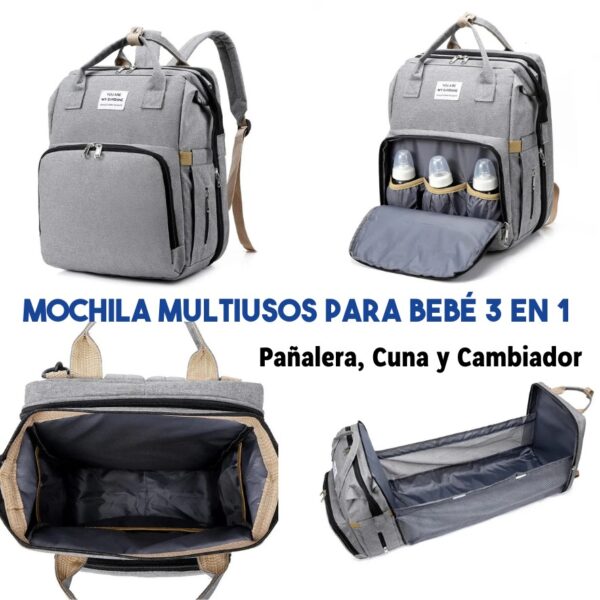 MOCHILA 3 EN 1 PARA BEBES - Imagen 12
