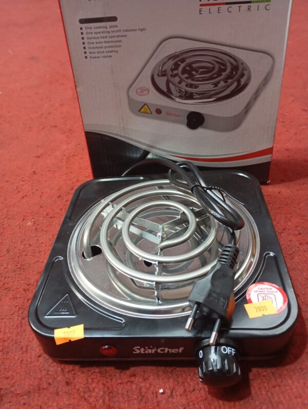 COCINA ELECTRICA 1 HORNILLA ESPIRAL - Imagen 3