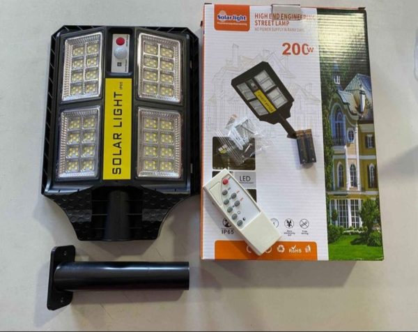 FOCO SOLAR DE 200 WATTS - Imagen 8
