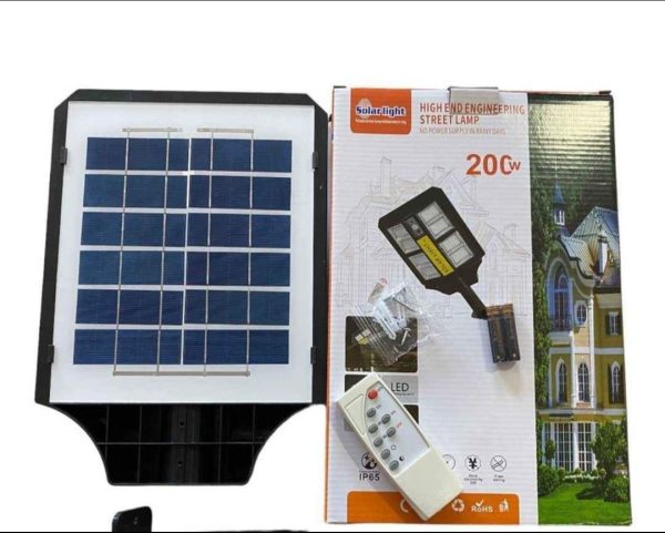 FOCO SOLAR DE 200 WATTS - Imagen 7
