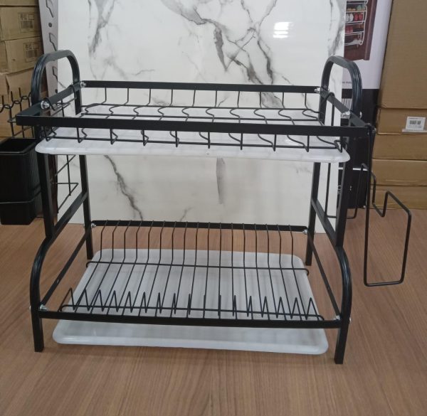 ESCURRIDOR DOS NIVELES DE ACERO KITCHEN RACK - Imagen 3