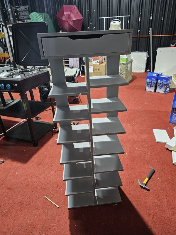 ORGANIZADOR DE ZAPATOS 7 NIVELES CON CAJON - Imagen 2