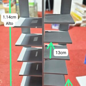 ORGANIZADOR DE ZAPATOS 7 NIVELES CON CAJON