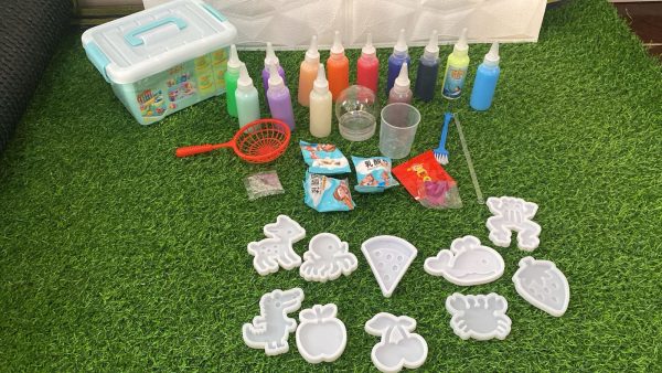 SET DE GEL MAGICO PARA FIGURA 3D BAJO EL AGUA 9 GEL - Imagen 2