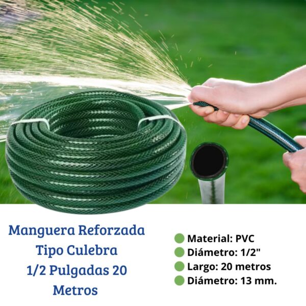 MANGUERA  DE 1/2 DE 30 METROS - Imagen 6