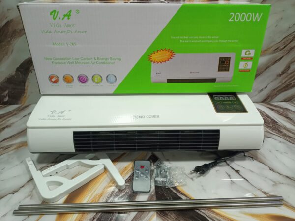 CALEFACTOR CON VENTILADOR DE PARED