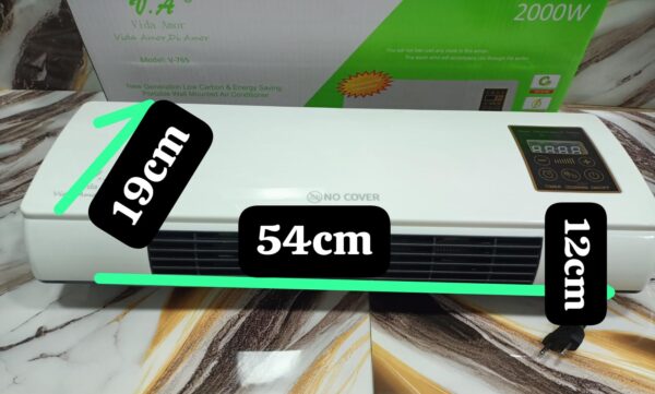 CALEFACTOR CON VENTILADOR DE PARED - Imagen 3