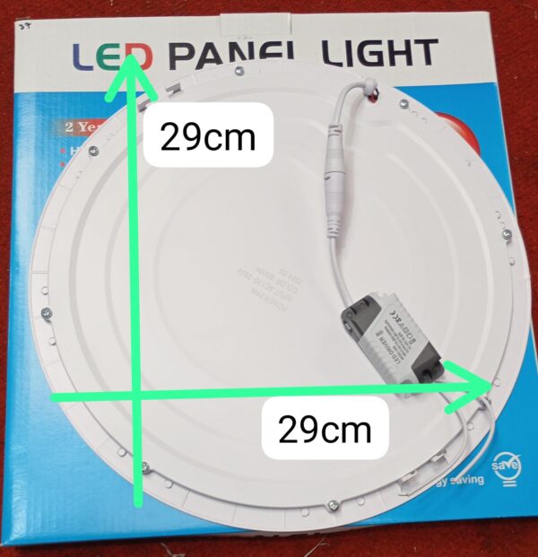 FOCO LED DE EMPOTRAR DE 24 W REDONDO - Imagen 3