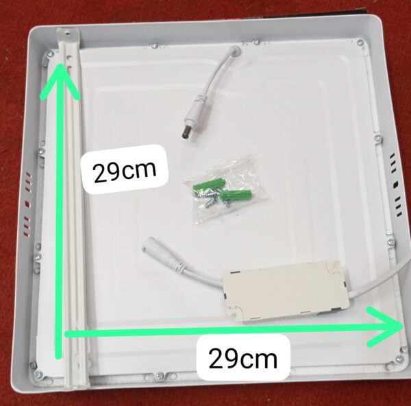 FOCO LED SOBREPUESTO CUADRADO DE 24 W - Imagen 6
