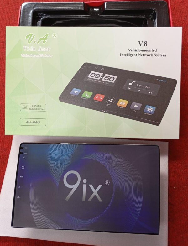 PANTALLA DE AUTO V8 DE 9 PULGADAS - Imagen 2