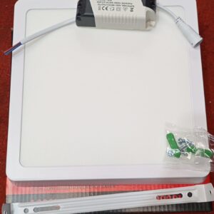 FOCO LED PANEL SOBREPUESTO CUADRADO DE 18 W